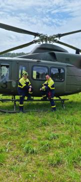 Prakticna vaja - resevanje s helikopterjem (2)